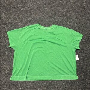 Old Navy Green Vintage Tee - Bold Kelly Green